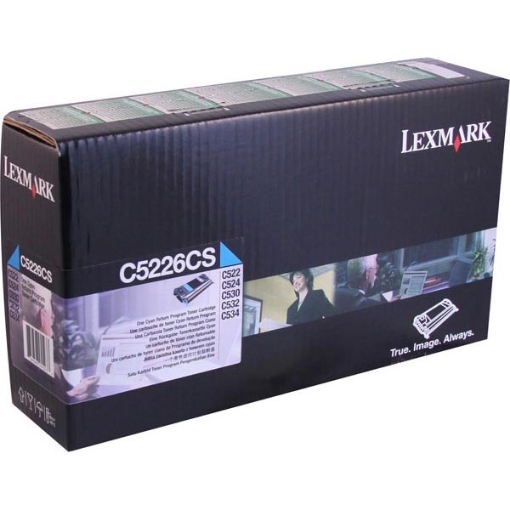 Picture of Lexmark C5226CS OEM Cyan Toner