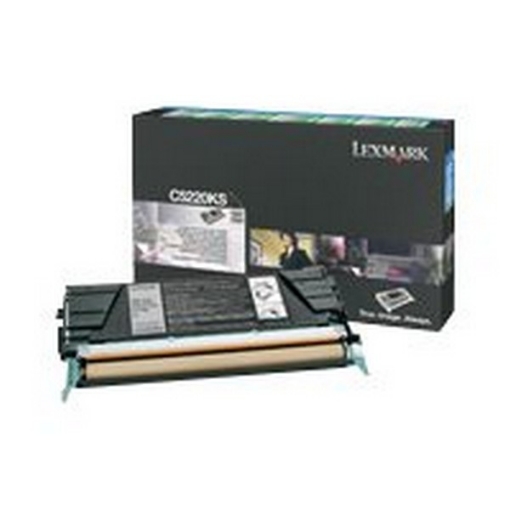 Picture of Lexmark C5226KS (TAA Compliant Version C5220KS) OEM Black Toner Cartridge