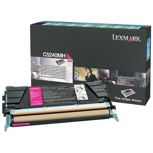 Picture of Lexmark C5240MH OEM Magenta Toner