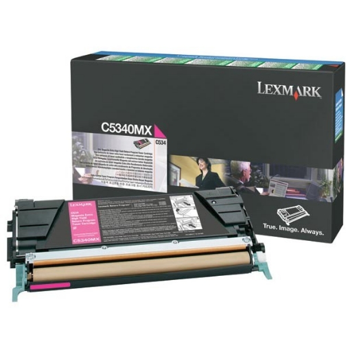 Picture of Lexmark C5340MX OEM High Yield Magenta Laser Toner Cartridge