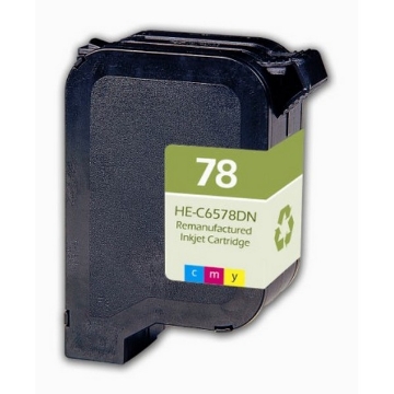 Show details for Remanufactured C6578DN (HP 78) Color Inkjet Cartridge (560 Yield) Picture of Remanufactured C6578DN (HP 78) Color Inkjet Cartridge (560 Yield)