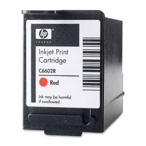 Picture of HP C6602R OEM Red Inkjet Cartridge