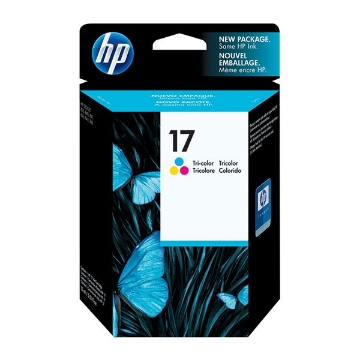 Show details for HP C6625A (HP 17) Tri-Color Print Cartridge (480 Yield) Picture of HP C6625A (HP 17) Tri-Color Print Cartridge (480 Yield)