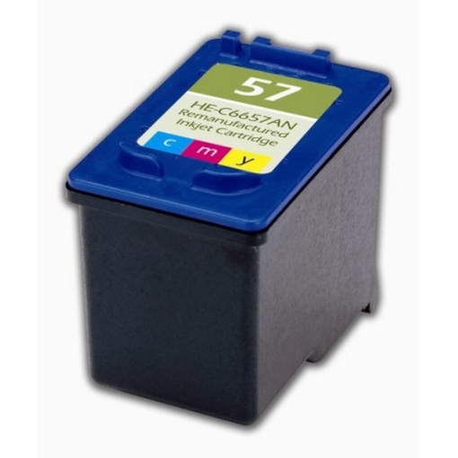 Picture of Remanufactured C6657AN (HP 57) Color Inkjet Cartridge (500 Yield)