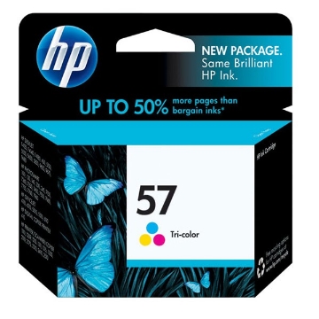 Show details for HP C6657AN (HP 57) Color Inkjet Cartridge (500 Yield) Picture of HP C6657AN (HP 57) Color Inkjet Cartridge (500 Yield)