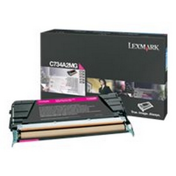 Show details for Lexmark C736H2MG OEM Magenta Toner Cartridge Picture of Lexmark C736H2MG OEM Magenta Toner Cartridge