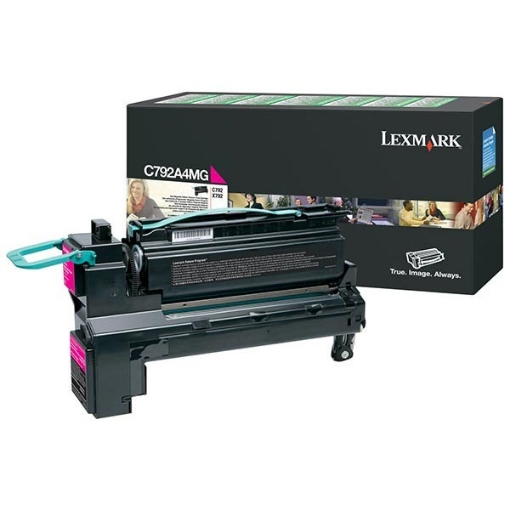 Picture of Lexmark C792A4MG OEM Magenta Toner