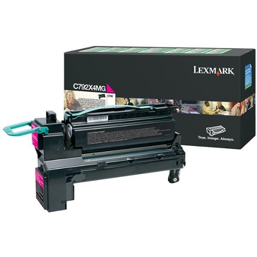 Picture of Lexmark C792X4MG OEM Extra High Yield Magenta Toner