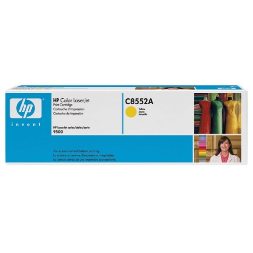 Picture of HP C8552A (HP 822A) OEM Yellow Toner Cartridge