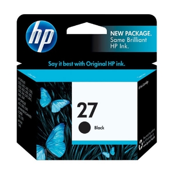 Show details for HP C8727AN (HP 27) OEM Black Inkjet Cartridge Picture of HP C8727AN (HP 27) OEM Black Inkjet Cartridge