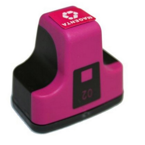 Picture of Remanufactured C8772WN (HP 02) Magenta Inkjet Cartridge (500 Yield)