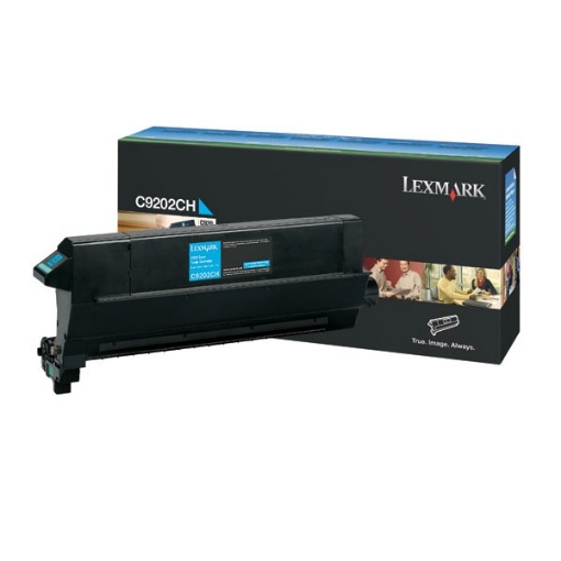 Picture of Lexmark C9202CH OEM Cyan Toner Cartridge