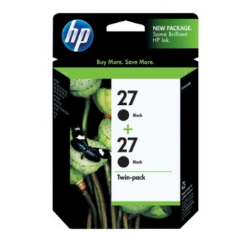 Show details for HP C9322FN (HP 27) OEM Black Print Cartridge (2 pk) Picture of HP C9322FN (HP 27) OEM Black Print Cartridge (2 pk)