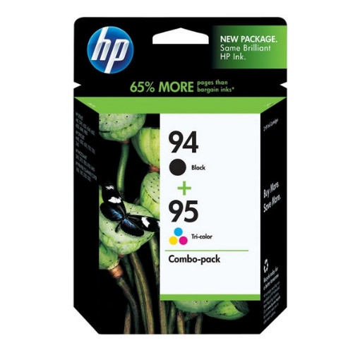 Picture of HP C9354FN (HP 94) OEM Black / Tri-Color Print Cartridge