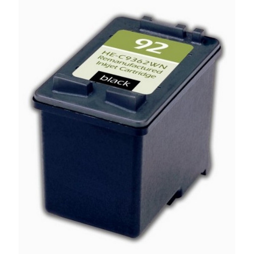 Picture of Remanufactured C9362WN (HP 92) HP Black Inkjet Cartridge