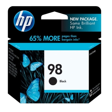 Show details for HP C9364WN (HP 98) OEM Black Inkjet Cartridge Picture of HP C9364WN (HP 98) OEM Black Inkjet Cartridge