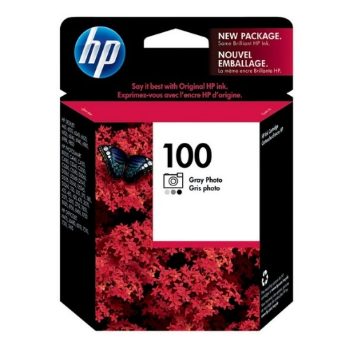 Picture of HP C9368AN (HP 100) OEM Photo Gray Inkjet Cartridge