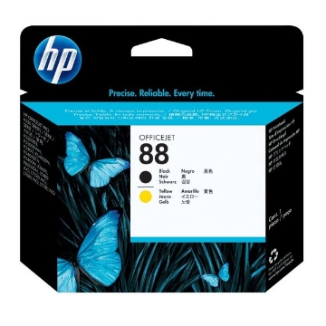 Show details for HP C9381A (HP 88) OEM Black & Yellow Printhead Inkjet Cartridge Picture of HP C9381A (HP 88) OEM Black & Yellow Printhead Inkjet Cartridge