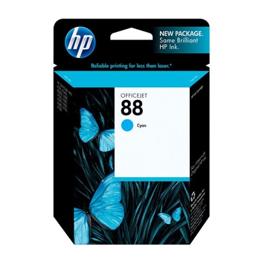 Picture of HP C9386AN (HP 88) OEM High Yield Cyan Inkjet Cartridge