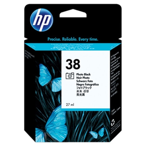 Picture of HP C9413A (HP 38) OEM Black Inkjet Cartridge