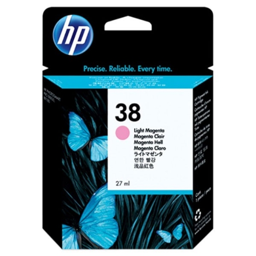 Picture of HP C9419A (HP 38) OEM Light Magenta Inkjet Cartridge