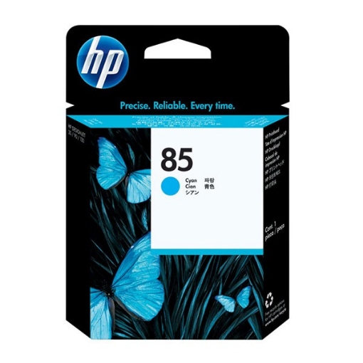 Picture of HP C9420A (HP 85) OEM Cyan Printhead Inkjet Cartridge