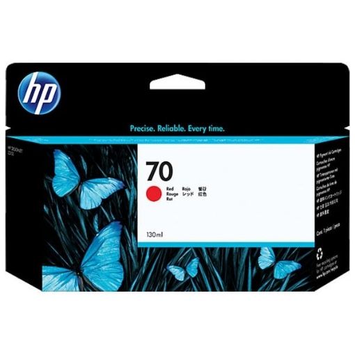 Picture of HP C9456A (HP 70) OEM Red Pigment Inkjet Cartridge