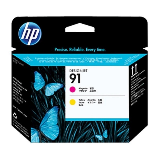 Picture of HP C9461A (HP 91) OEM Magenta, Yellow Printhead Inkjet Cartridge