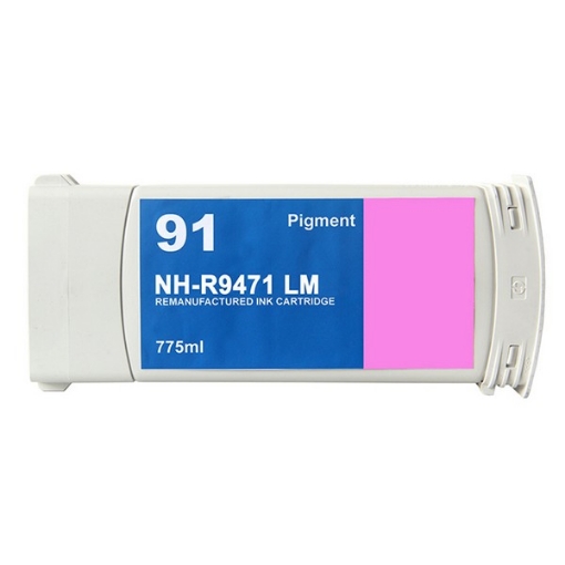 Picture of Remanufactured C9471A (HP 91) High Yield Light Magenta Inkjet Cartridge (300 Yield)