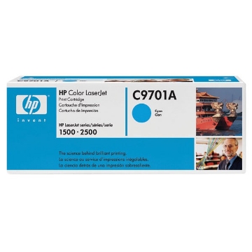 Show details for HP C9701A (HP 121A) Cyan Toner Cartridge (4000 Yield) Picture of HP C9701A (HP 121A) Cyan Toner Cartridge (4000 Yield)