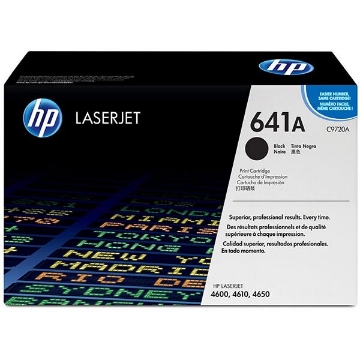 Show details for HP C9720A (HP 641A) OEM Black Toner Cartridge Picture of HP C9720A (HP 641A) OEM Black Toner Cartridge