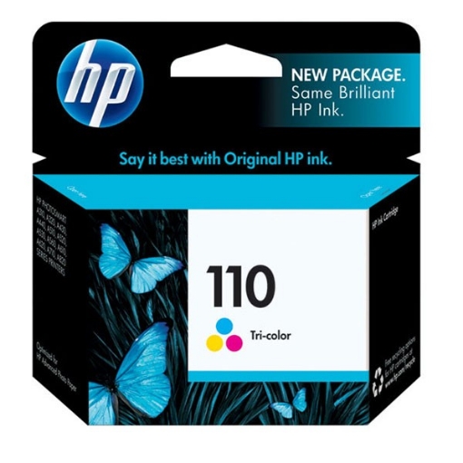 Picture of HP CB304AN (HP 110) OEM Tri-Color Inkjet Cartridge