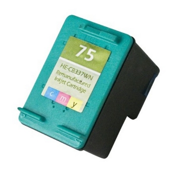 Show details for Compatible CB337WN (HP 75) Tri-Color Inkjet Cartridge (170 Yield) Picture of Compatible CB337WN (HP 75) Tri-Color Inkjet Cartridge (170 Yield)