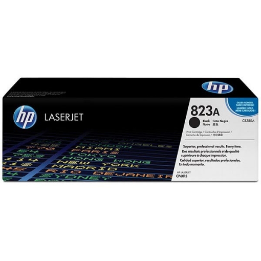 Picture of HP CB380A (HP 823A) OEM Black Toner Cartridge