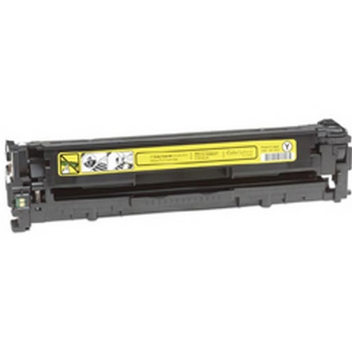 Picture of Remanufactured CB542A (HP 125A) Yellow Toner Cartridge (1400 Yield)