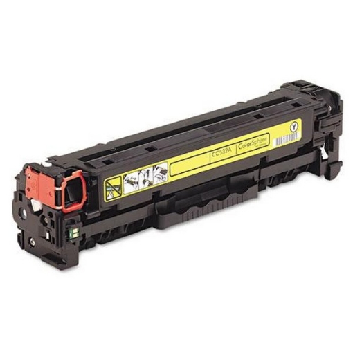 Picture of Compatible CC532A (HP 304A) Compatible HP Yellow Toner Cartridge