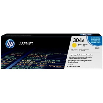 Show details for HP CC532A (HP 304A) Yellow Toner Cartridge (2800 Yield) Picture of HP CC532A (HP 304A) Yellow Toner Cartridge (2800 Yield)