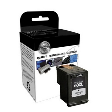 Show details for Compatible CC641WN (HP 60XL) High Yield Black Inkjet Cartridge (600 Yield) Picture of Compatible CC641WN (HP 60XL) High Yield Black Inkjet Cartridge (600 Yield)
