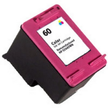 Show details for Compatible CC643WN (HP 60) High Yield Tri-color Inkjet Cartridge (825 Yield) Picture of Compatible CC643WN (HP 60) High Yield Tri-color Inkjet Cartridge (825 Yield)