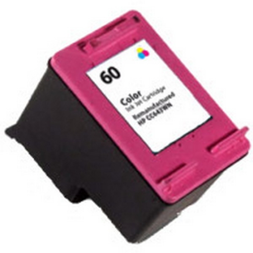 Picture of Remanufactured CC643WN (HP 60) High Yield HP Tri-color Inkjet Cartridge