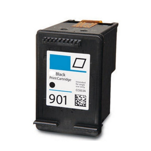 Picture of Remanufactured CC653AN (HP 901) HP Black Inkjet Cartridge