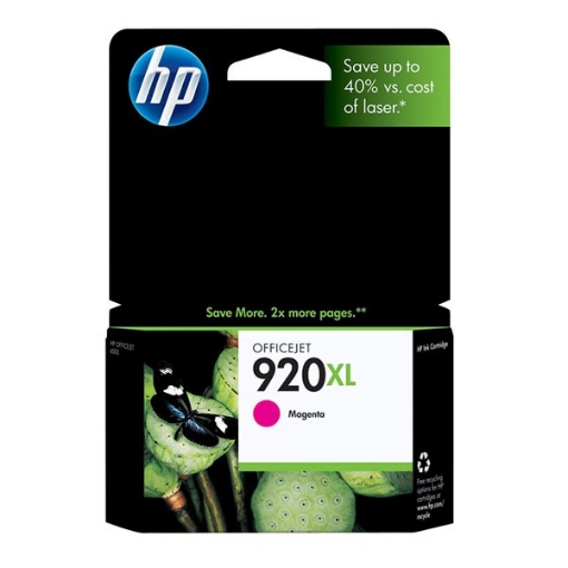 Picture of HP CD973AN (HP 920XL) OEM High Yield Magenta Inkjet Cartridge