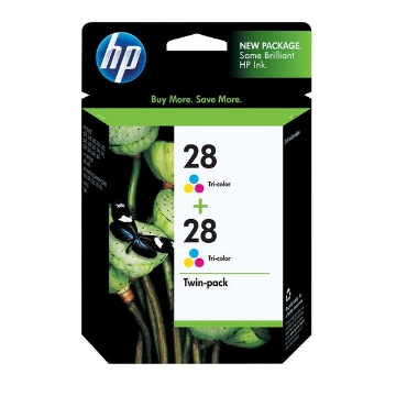 Show details for HP CD995FN (HP 28) OEM Tri-Color Inkjet Cartridge (2 pk) Picture of HP CD995FN (HP 28) OEM Tri-Color Inkjet Cartridge (2 pk)