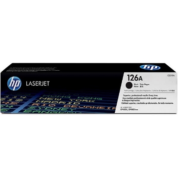 Show details for HP CE310A (HP 126A) OEM Black Toner Cartridge Picture of HP CE310A (HP 126A) OEM Black Toner Cartridge