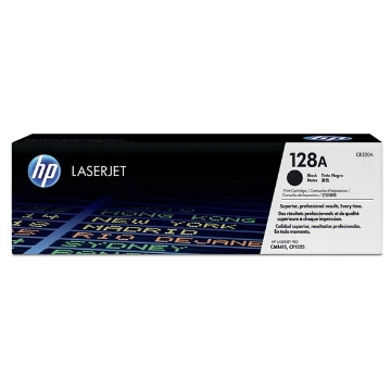 Show details for HP CE320A (HP 128A) OEM Black Colorsphere Print Cartridge Picture of HP CE320A (HP 128A) OEM Black Colorsphere Print Cartridge