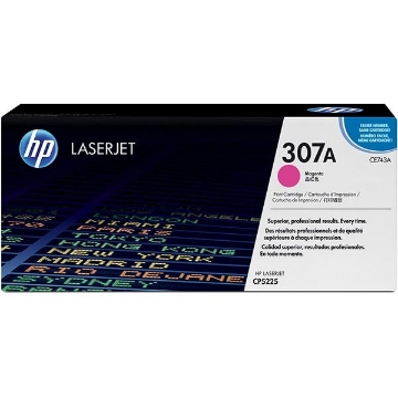 Show details for HP CE743A (HP 307A) OEM Magenta Laser Toner Cartridge Picture of HP CE743A (HP 307A) OEM Magenta Laser Toner Cartridge