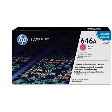 Show details for HP CF033A (HP 646A) OEM Magenta Laser Toner Cartridge Picture of HP CF033A (HP 646A) OEM Magenta Laser Toner Cartridge