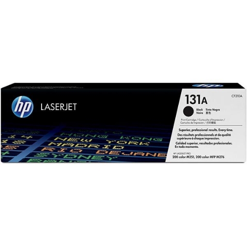 Picture of HP CF210A (HP 131A) OEM Black Laser Toner Cartridge