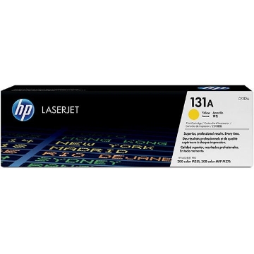Show details for HP CF212A (HP 131A) OEM Yellow Laser Toner Cartridge Picture of HP CF212A (HP 131A) OEM Yellow Laser Toner Cartridge