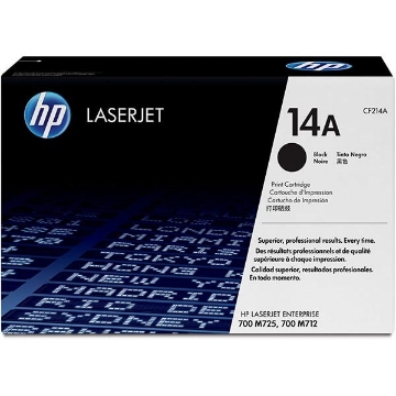 Show details for HP CF214A (HP 14A) OEM Black Toner Cartridge Picture of HP CF214A (HP 14A) OEM Black Toner Cartridge